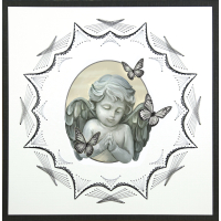 3D knipvel Sheet - Amy Design - Condoleance